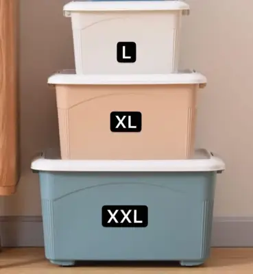【Bundle of 3 】Storage Drawer Containers Home Organizer Plastic Box (3 sizes available)