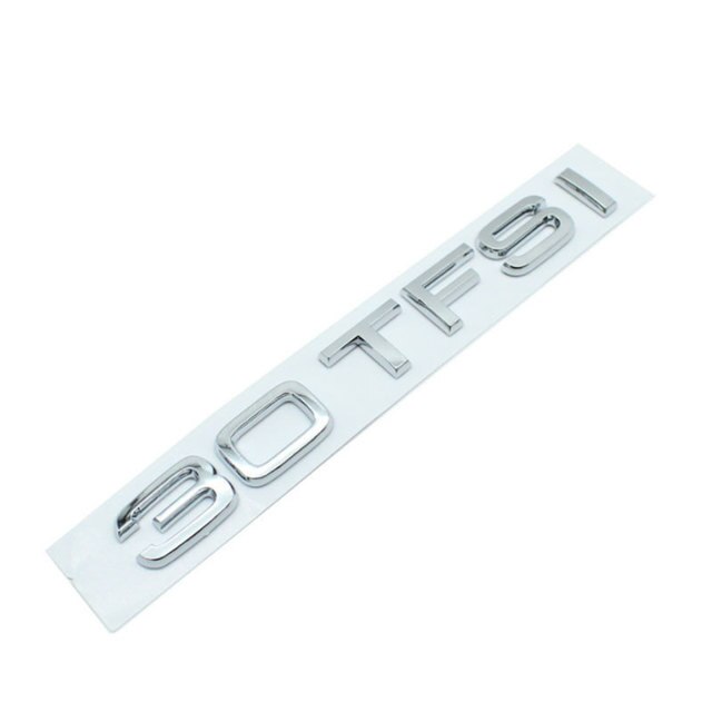 30 35 40 45 50 55 tfsi logo nhãn dán xe hơi chữ cái cho Audi A3 A4 A6L A7 thay thế ổ đĩa bốn bánh sửa đổi phụ kiện decal