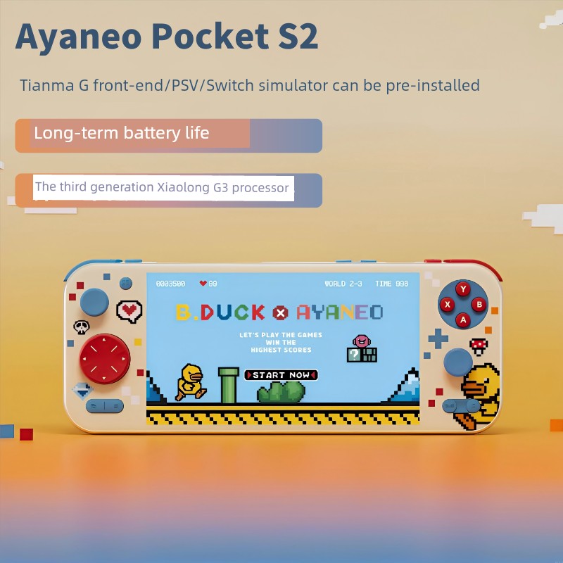 คอนโซลเกมมือถือ Android แบบไม่มีกรอบเต็มหน้าจอ Ayaneo ราคา  35,668 บาท*ส่งฟรี