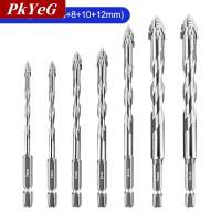 [COD] PkYeG 7 cái bộ vonfram thép răng cưa khoan bit thiết lập cho gốm nhựa Gạch gốm thủy tinh bê tông