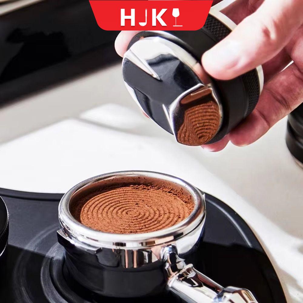 HJKL 2 trong 1 Máy cân bằng cà phê hai đầu Hợp kim nhôm 51/53/58mm. Công cụ phân phối espresso Phụ kiện cà phê Chống trượt Dụng cụ nén cà phê Pha chế Espresso