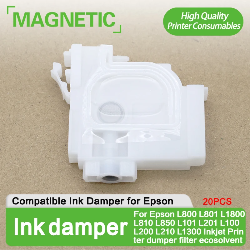 NEW 20pcs Ink Damper For Epson L800 L801 L1800 L810 L850 L101 L201 L100 L200 L210 L1300 Inkjet Print