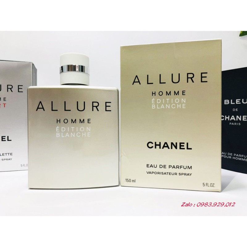 [Chiết 2,5,10ml] Nước Hoa Nam Chanel Allure Homme Edition Blanche
