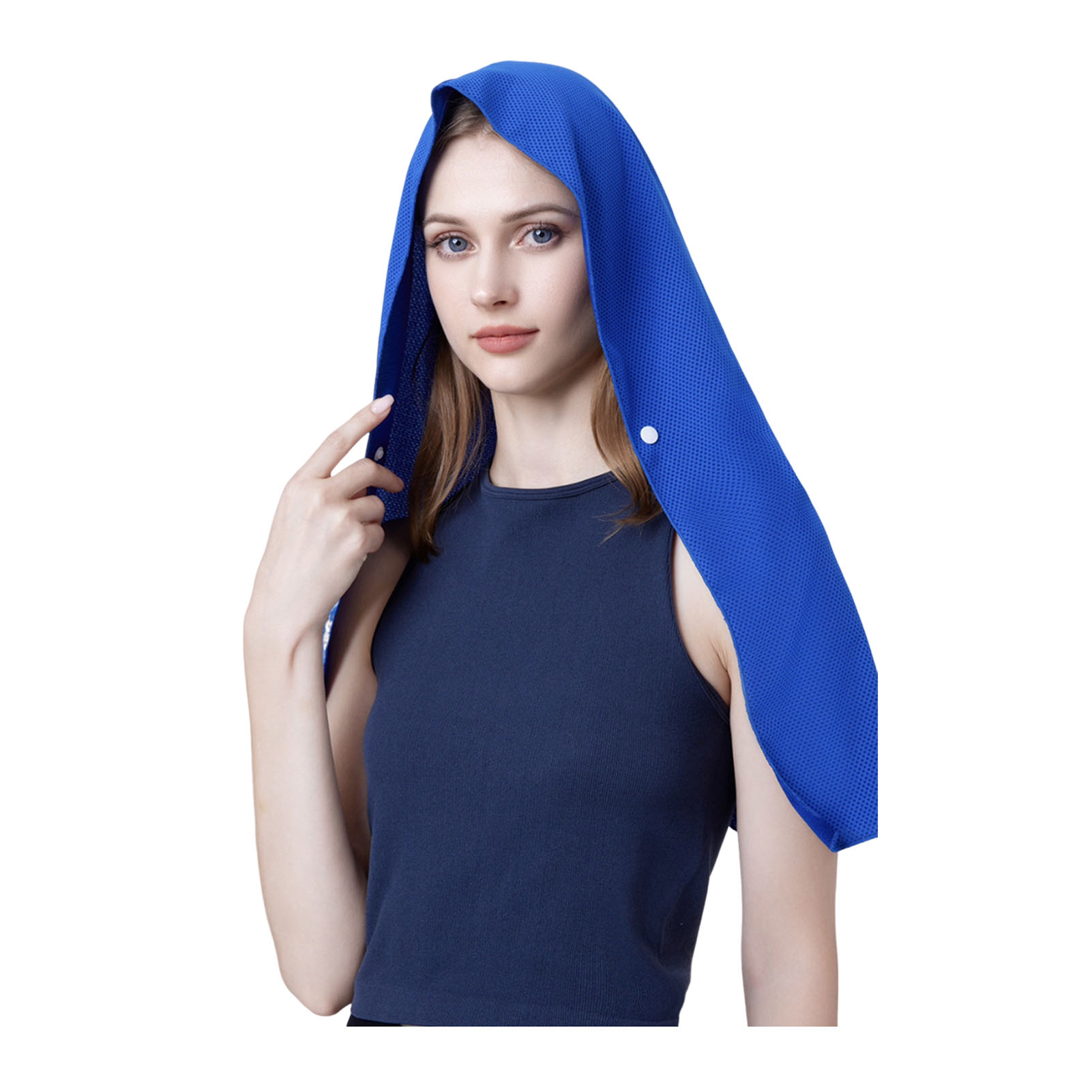 Meek Fantisia Thể Dục Một khăn theo Bộ Làm Mát khăn đi bơi nhanh khô Làm Mát Trùm Đầu Headscarf Với bảo vệ khỏi tia UV Xách Tay Unisex khăn tập gym