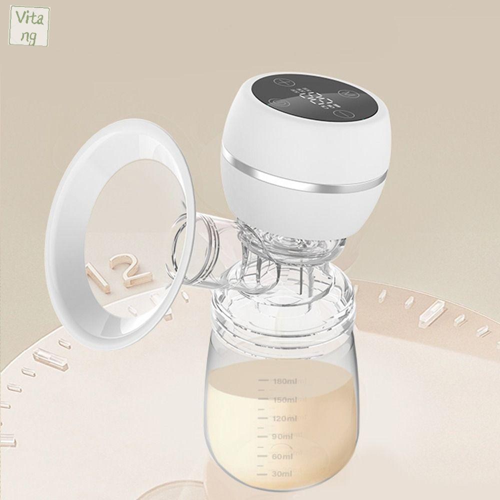 VITANG Điện Máy hút sữa Im lặng Tích hợp thông minh Bình sữa mẹ Di động Hút cao dành cho Sau Sinh