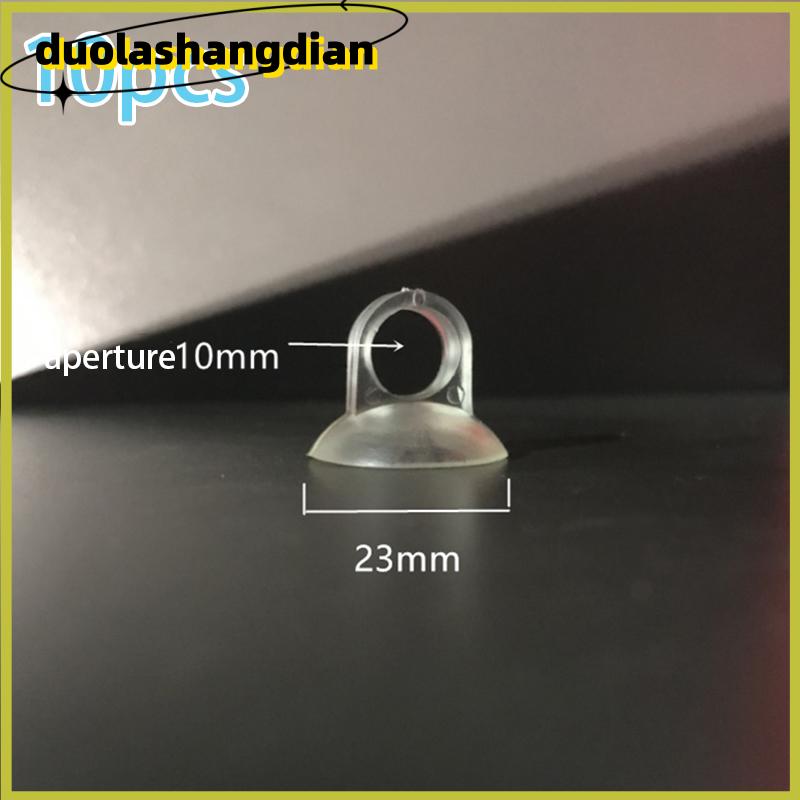 [Duola] 10 chiếc cốc hút bể cá ống hút bơm oxy bể cá ống hút cố định ống khí kẹp cố định ống hút nhiệt kế - 7