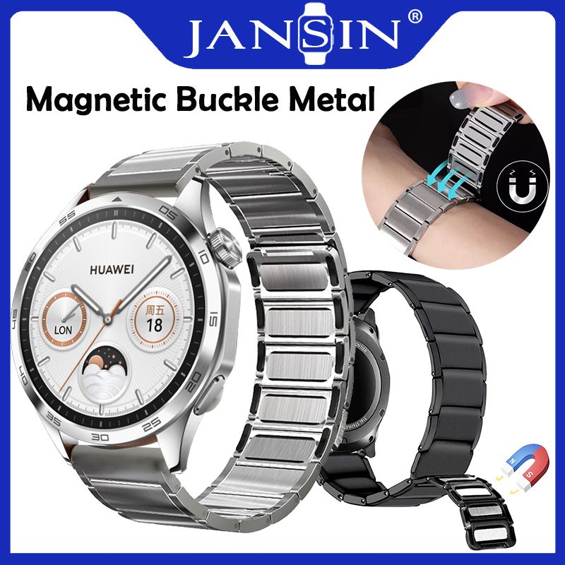 สำหรับสายรัดข้อมือแม่เหล็ก Huawei Watch GT 4 46mm สายนาฬิกา Metal Magnetic Strap huawei watch Gt 4 สาย Smart Watch Strap ราคา 775 บาท*ส่งฟรี