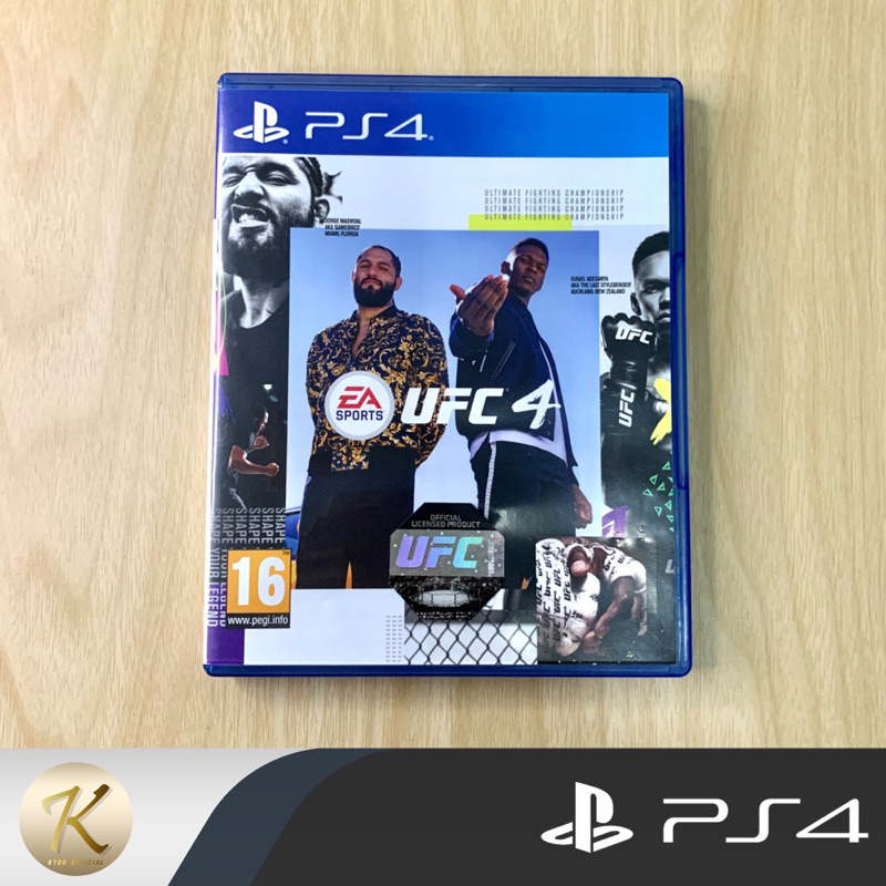 แผ่นเกมส์ PS4 : UFC 4 (มือ2) 📍(รองรับภาษาอังกฤษ) สินค้าพร้อมจัดส่ง - ยี่ห้อ Playstation ราคา 1,050 บาท*ส่งฟรี