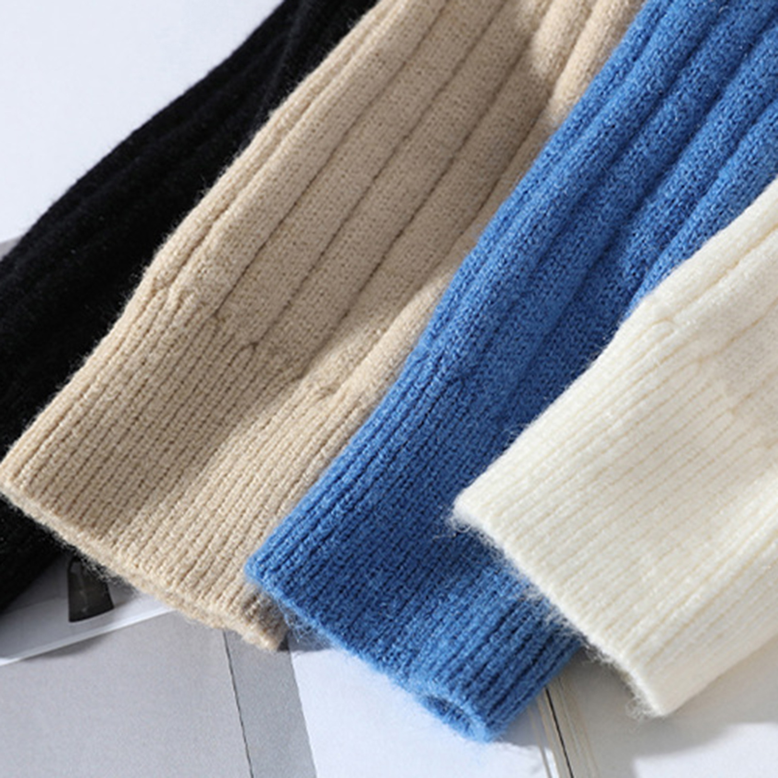 yitu Men Winter Sweater Men Sweater Cozy and Men's Winter Sweater Soft Knit Warm and Anti-pilling Perfect for Fall and711_voghion.com