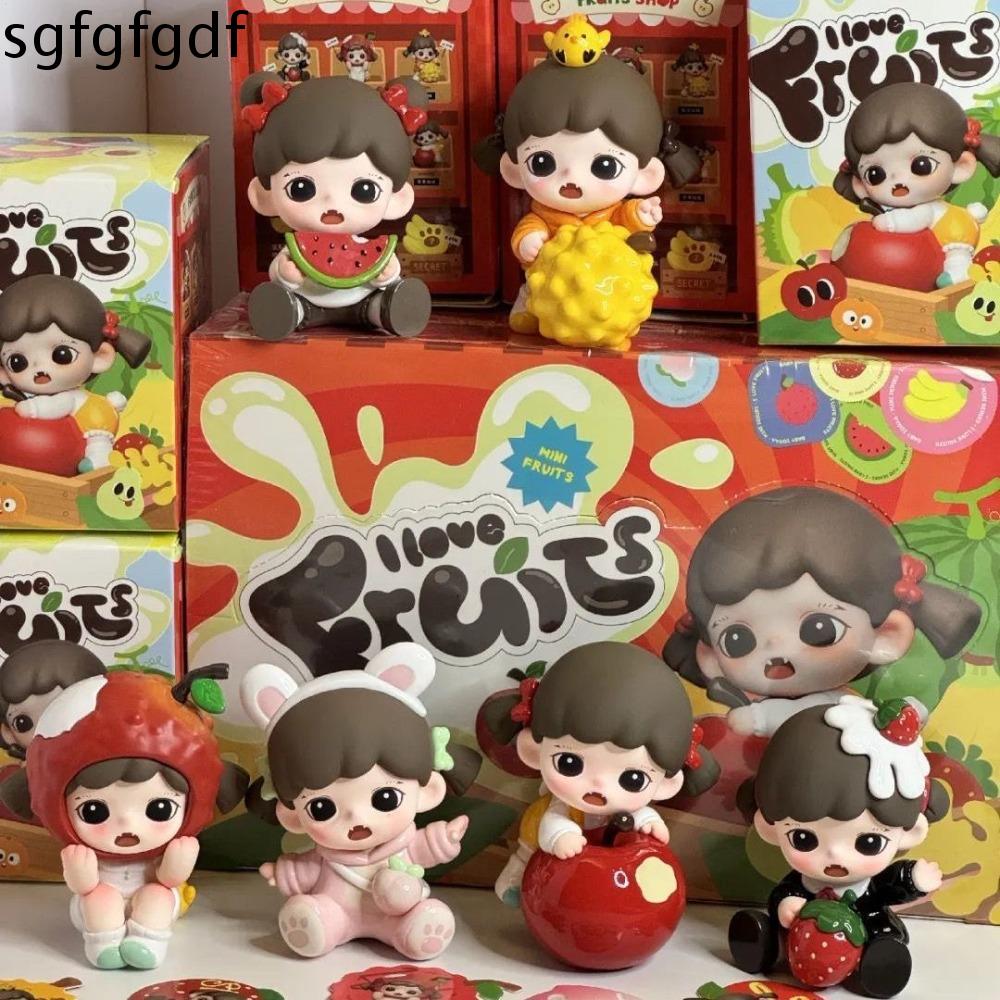 SGFGFGDF I Love Fruits Series Mô hình zoraa cho bé Sưu tập Dễ thương Búp bê zoraa cho bé Thời trang 