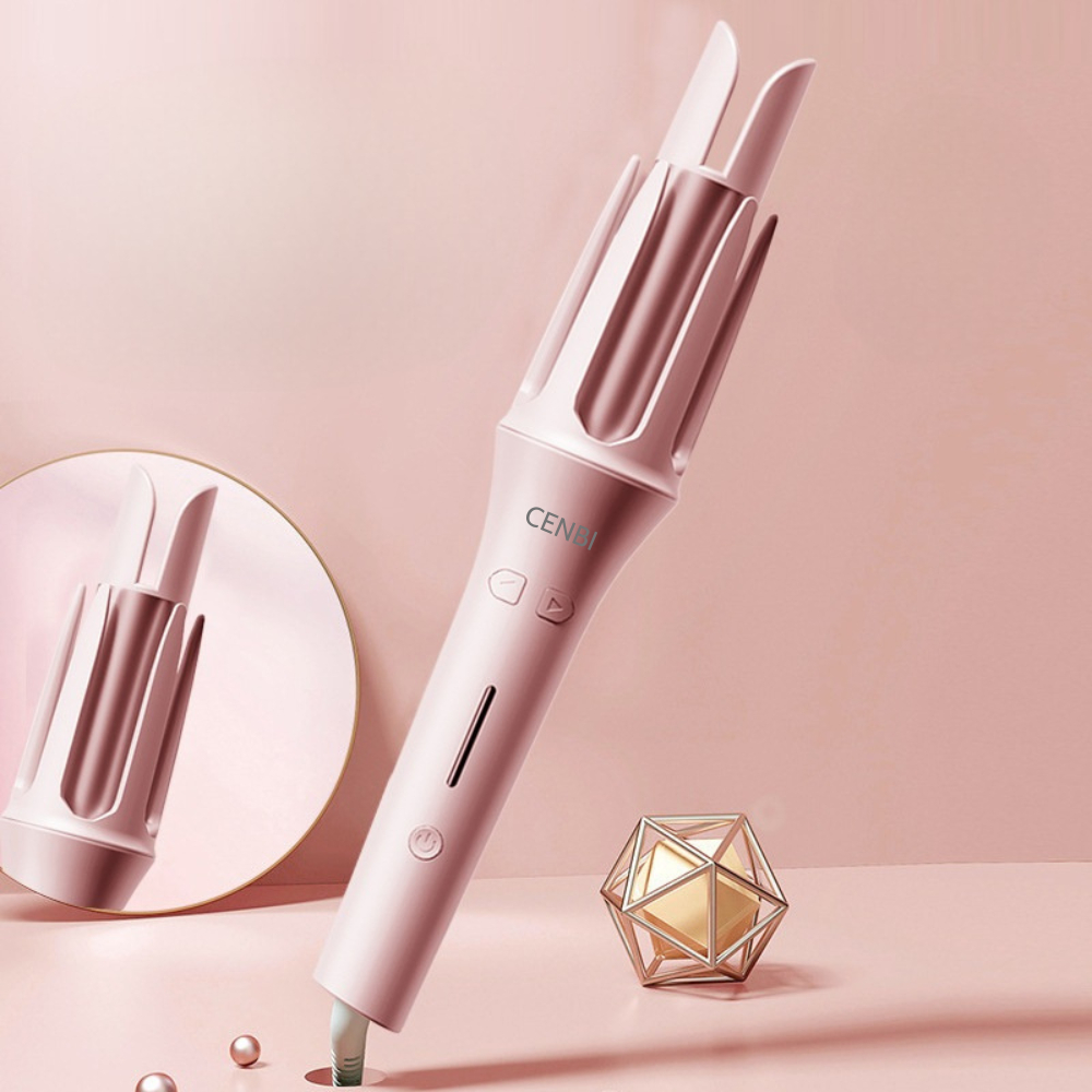 Cenbi Automatic Hair Curler with Ceramic Coating Protects Hair When Styling - 6 Month Warranty - 5