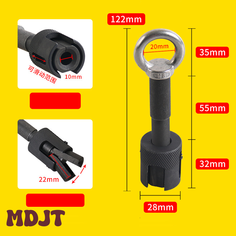 [MDJT] Fuel Injector Removal Tool Puller Range Rover Discovery 5.0 Fuel Injector Rama Fuel Head Jaguar 3.0T Fuel Injector Removal
