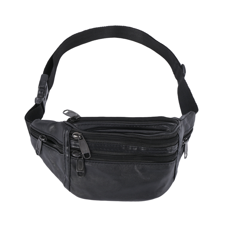 New men Multifunction men Waist Pack Fashion Leather Phone Bags Small Belt Bag Cool Fanny Packs