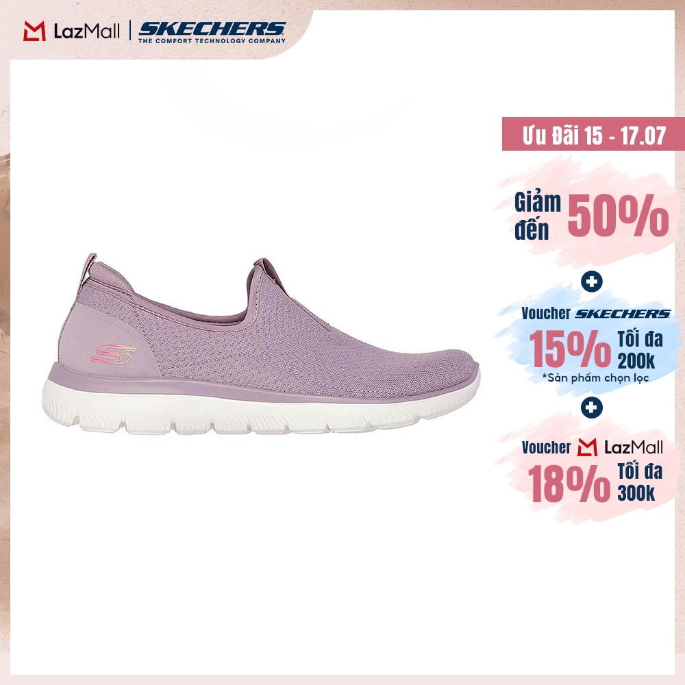 [Chỉ 15-17.07 - Voucher Skechers 18% +Voucher Lazada 18%| ĐỘC QUYỀN ONLINE] Giày Thể Thao Nữ Skechers Sport Summits Pure Serenity - 150270-MVE Memory Foam