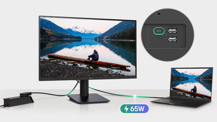 LG 27MS570-B — 27" FHD IPS 100Hz Productivity Monitor with 65W Type C PD · v7