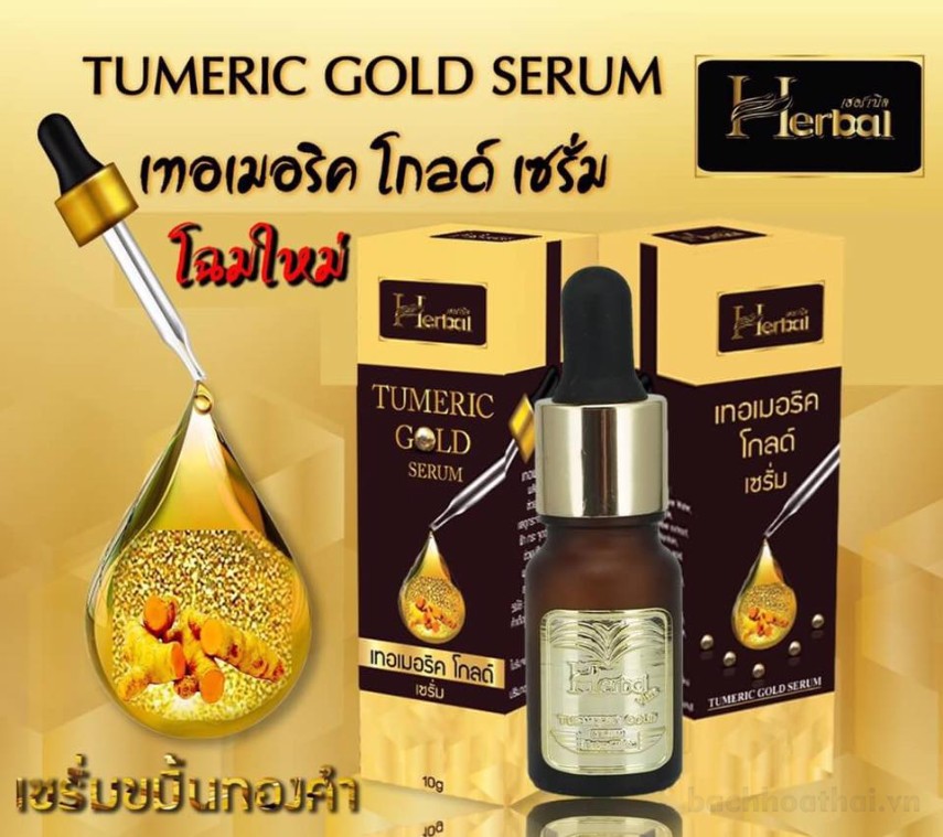 Serum nghệ vàng Herbal Tumeric Gold