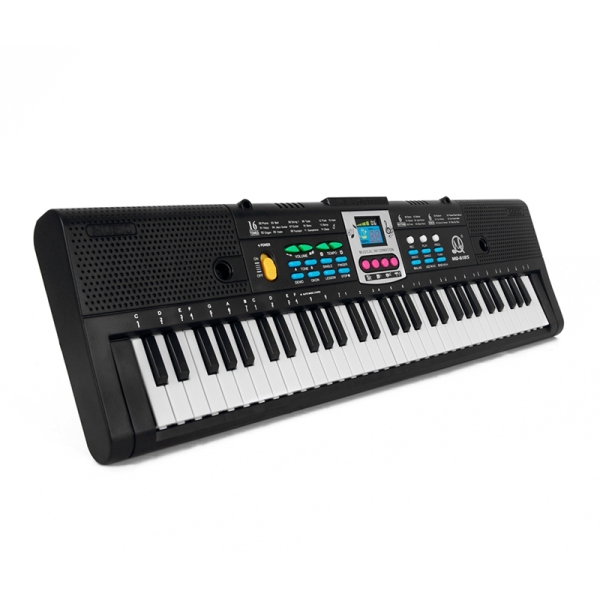 MQ 61 Keys Electronic Piano Digital Music Electronic Keyboard Musical Instrument Gift with Microphone for Kids Beginners Malaysia