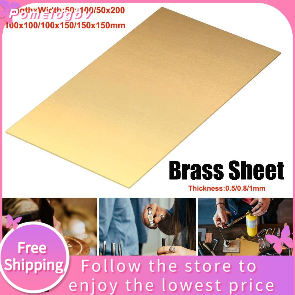 Pure Copper Sheet Plate Foil – Thickness 0.01mm To 1mm, 150 Sizes, Unbranded-1374420