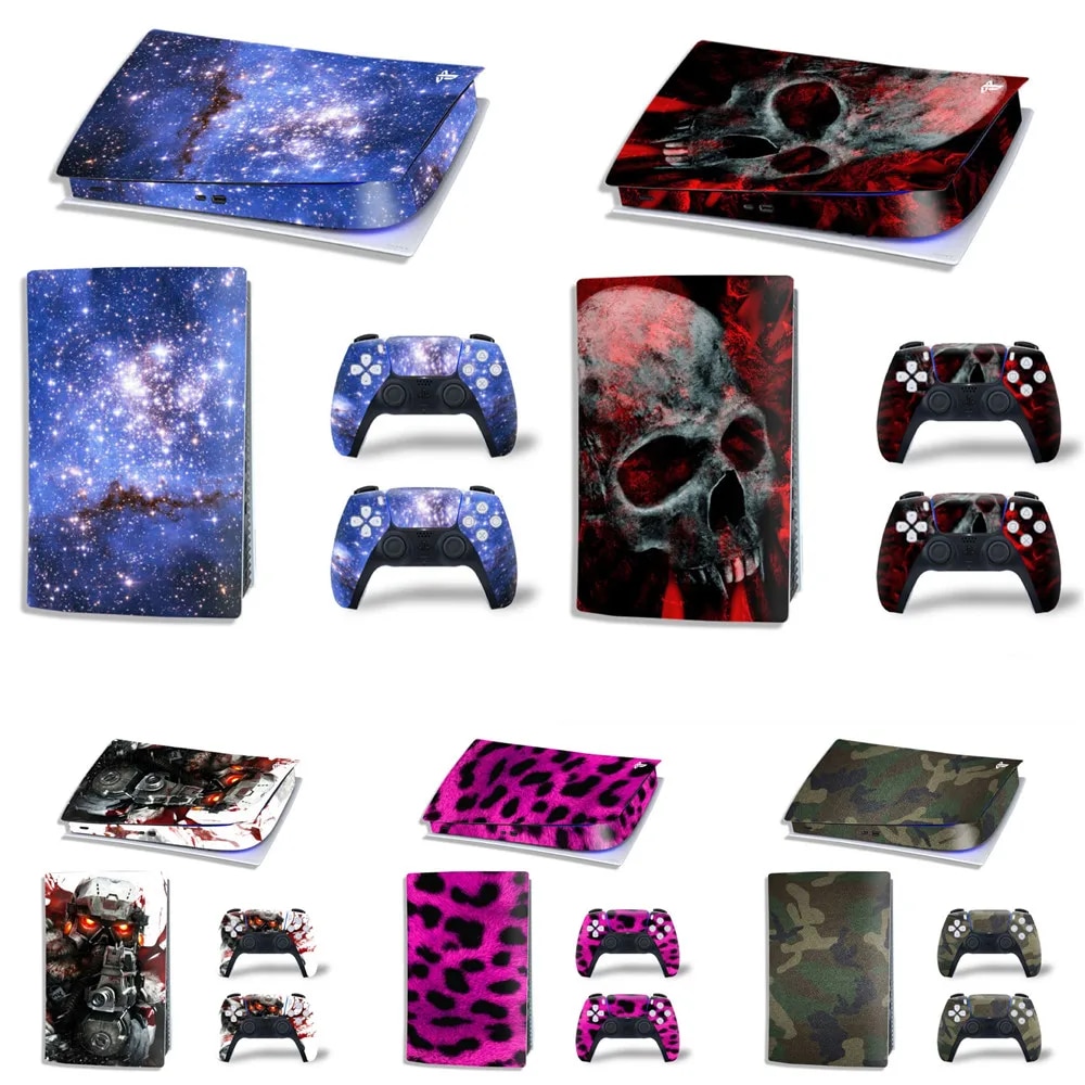 【New-store】 For Ps5 Digital Edition Skin Sticker Play Station Skins - Console Controller Decals Skin Ps5 Digital Skins