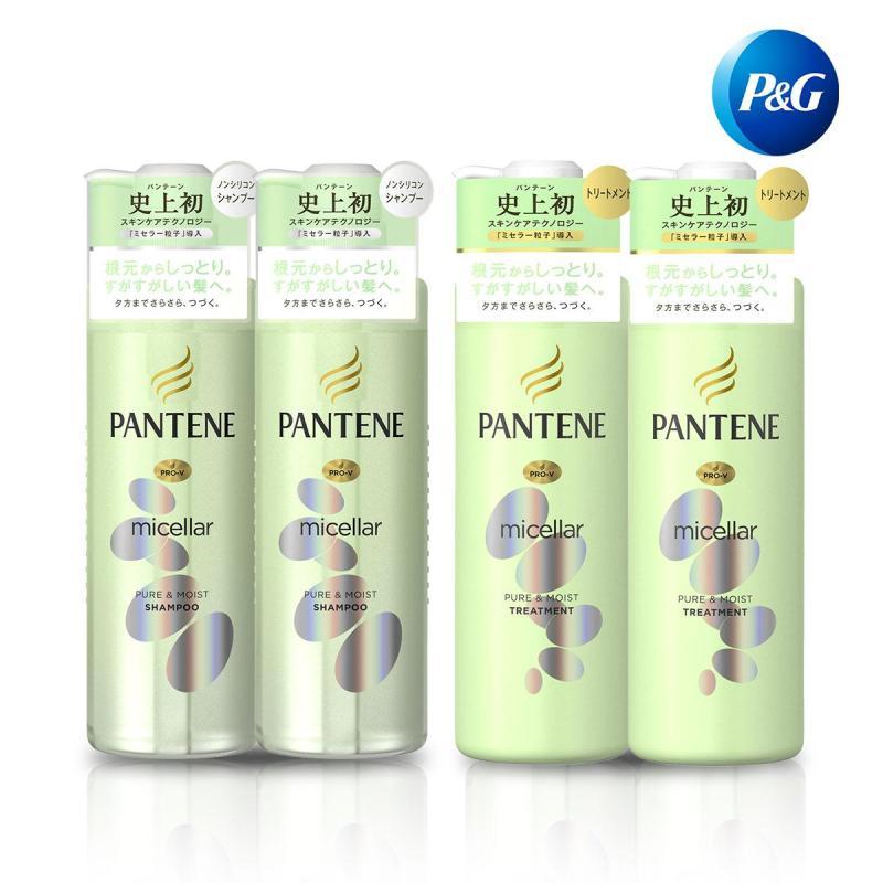 Buy Pantene Micellar Pure and Moist (Shampoo and Conditioner) x 4 bottles + FREE GV Ticket x 2 Singapore
