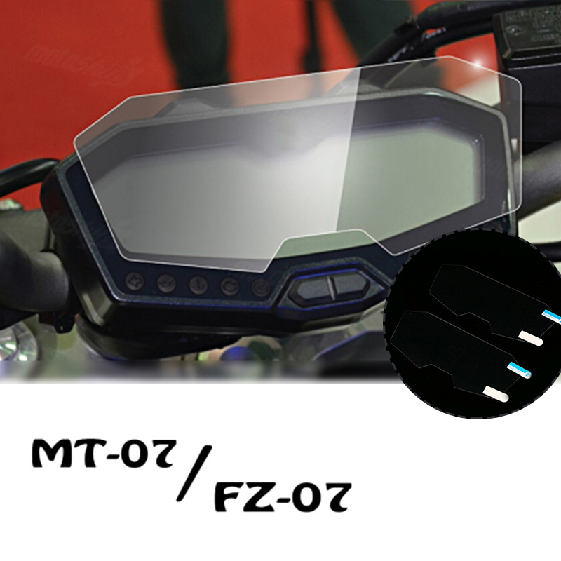 for Yamah MT-07 FZ-07 2013-2017 Motorcycle Instrument Scratch Protection Film Dash Board Screen Protector