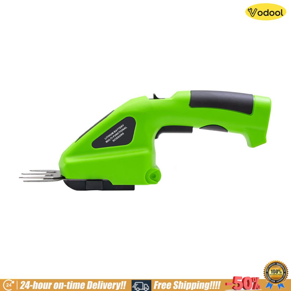 [Vodool]2 ใน 1 เครื่องใช้ไฟฟ้าของครัวเรือน 36 V กำจัดวัชพืชตัดแต่งเครื่องตัดหญ้าแบบพกพาเครื่องมือตัดแต่งแบบพกพาได้แบบชาร์จไฟได้สำหรับดอกไม้/สวน/การตัดแต่งกิ่ง ราคา 559 บาท*ส่งฟรี