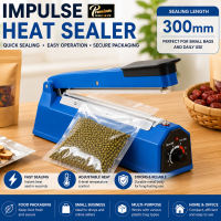 200/300mm Impulse Heat Sealer Plastic Bag Film Sealing Machine