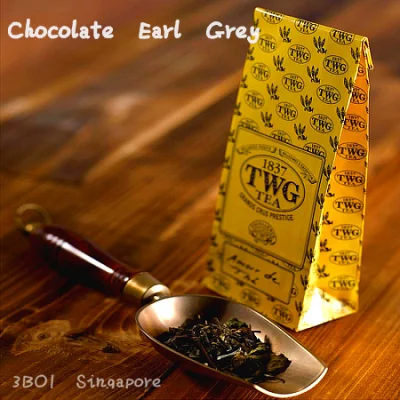 TWG: CHOCOLATE EARL GREY (SPECIAL EARL GREY TEA) - LOOSE LEAF TEAS 50g (GIFT)