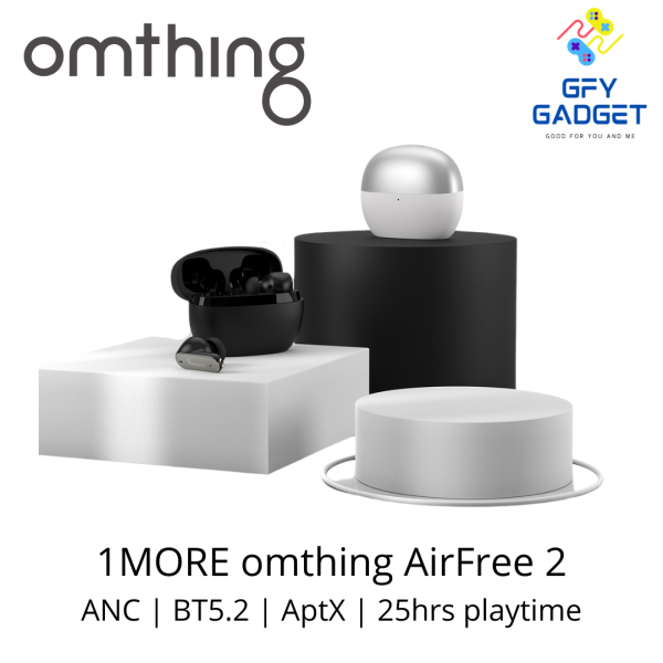 [𝗟𝗢𝗖𝗔𝗟 𝗦𝗧𝗢𝗖𝗞] 1MORE omthing AirFree 2 ANC TWS Bluetooth 5.2 AptX AAC Singapore