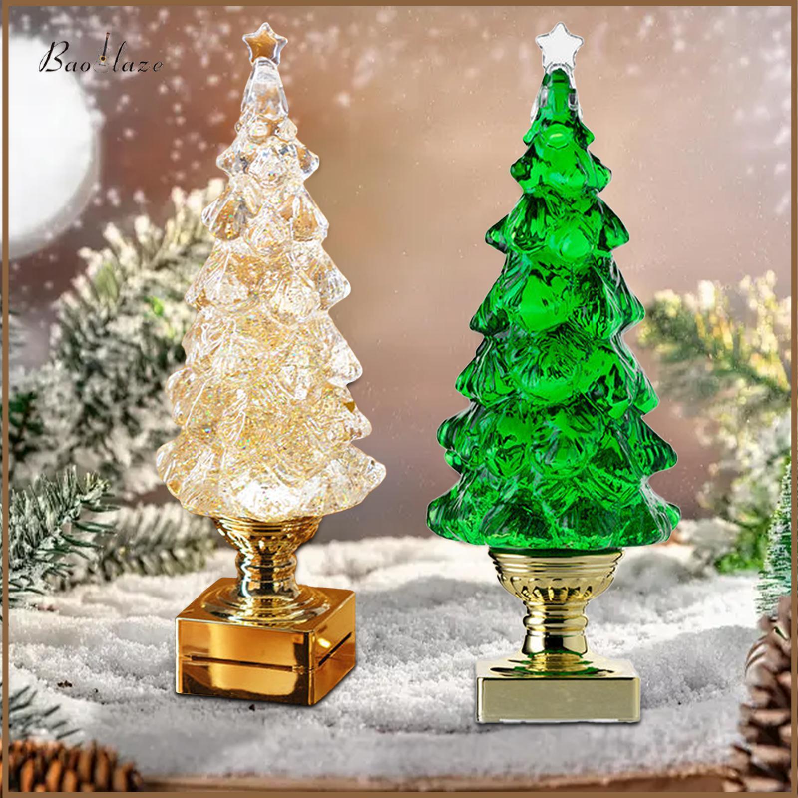 Light up Christmas Tree Snow Globe Tabletop Christmas Tree Lamp Winter Decor Cute Centerpieces Christmas Decor for Tables ราคา 2,499 บาท*ส่งฟรี