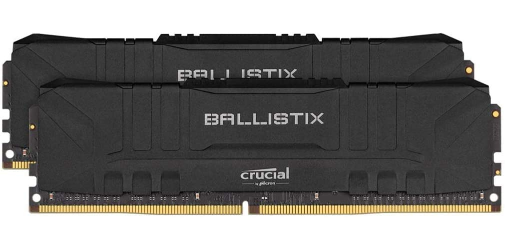 Crucial Ballistix Sport AT 2666 MHz DDR4 DRAM Desktop Gaming Memory Kit 32GB 16GBx2 CL16 BLS2K16G4D26BFST