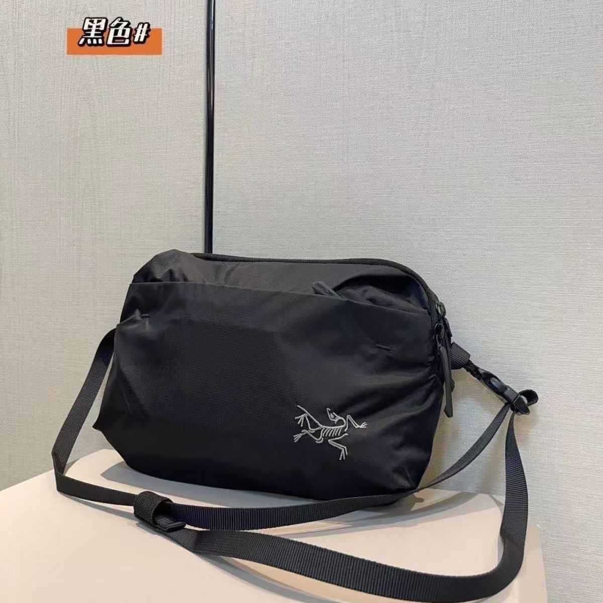 Arcteryx 6l Messenger Bag Sports Lightweight Waterproof Couple Fitness Waist Bag Men's And Women's Outdoor Travel Shoulder Leisure All-match New Genuine 2025 imported