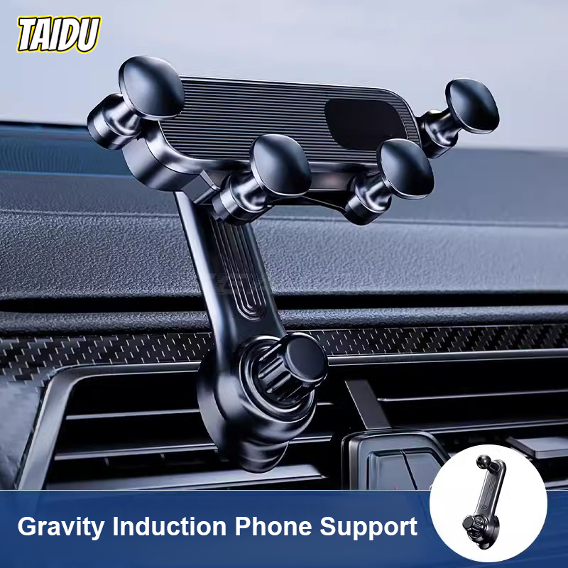 TAIDU ที่วางโทรศัพท์ในรถหมุนได้ 360 องศา สำหรับช่องแอร์ ใช้ได้กับรถยนต์ทุกรุ่น ราคา 20 บาท*ส่งฟรี