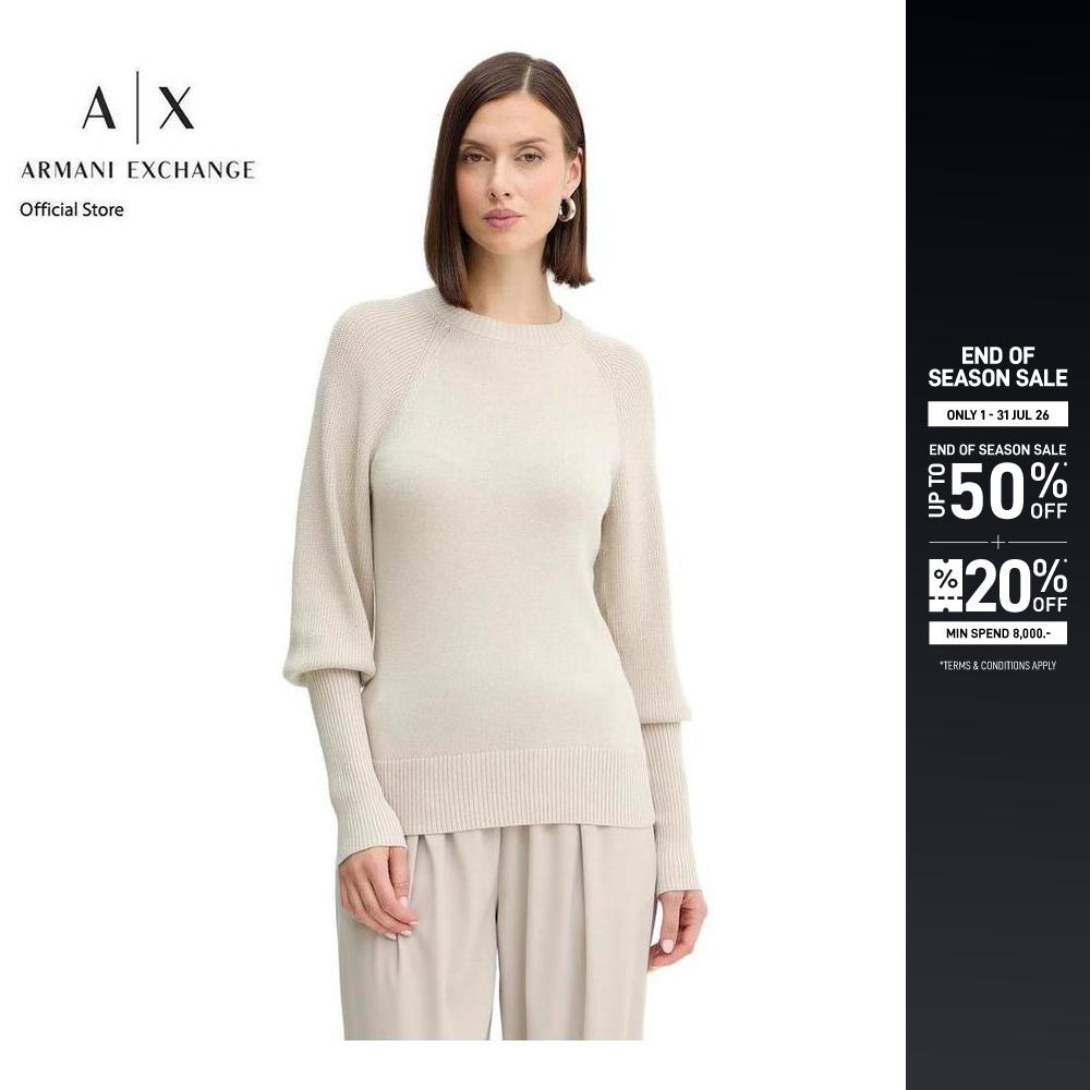 Armani Exchange Pullover Women XW001333-AF13780-U1094 Grey ราคา 3,795 บาท*ส่งฟรี