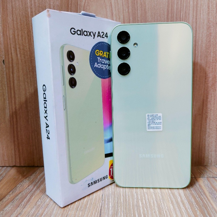 Samsung A24 4g Ram 8 Rom 128Gb Second Hand Original Harga 1,875,025 rupiah*Gratis Ongkir