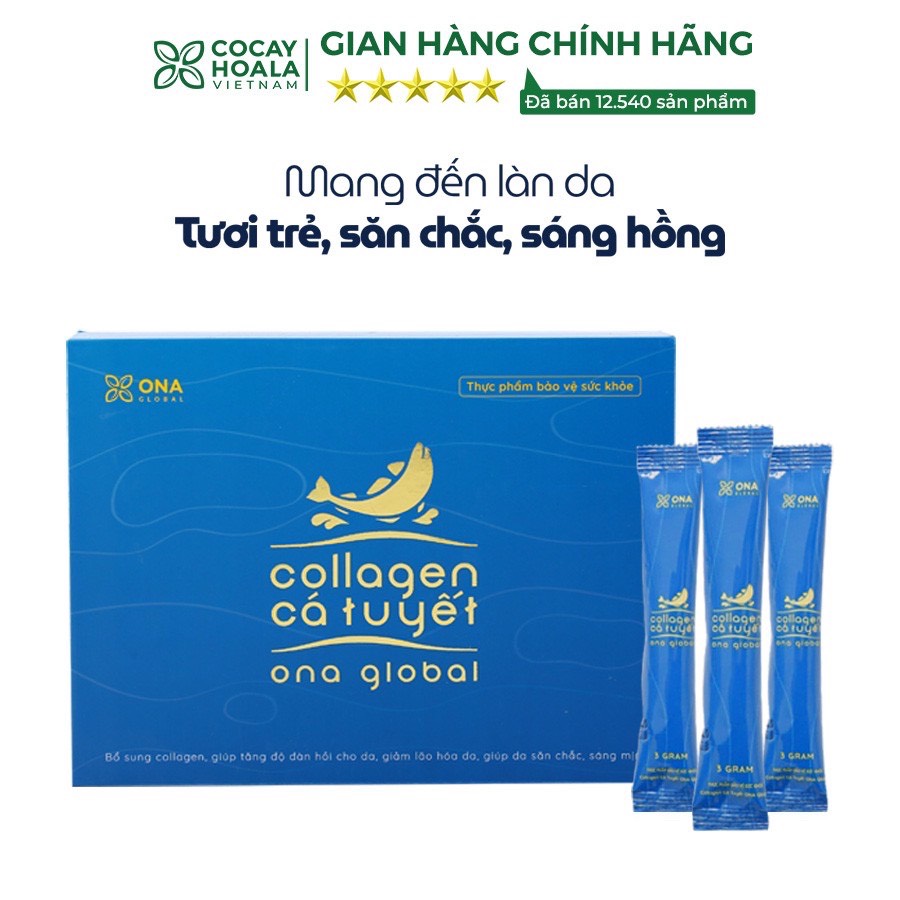 MUA 5 TẶNG 1 - Collagen cá tuyết Cocayhoala làm đẹp da, da săn chắc