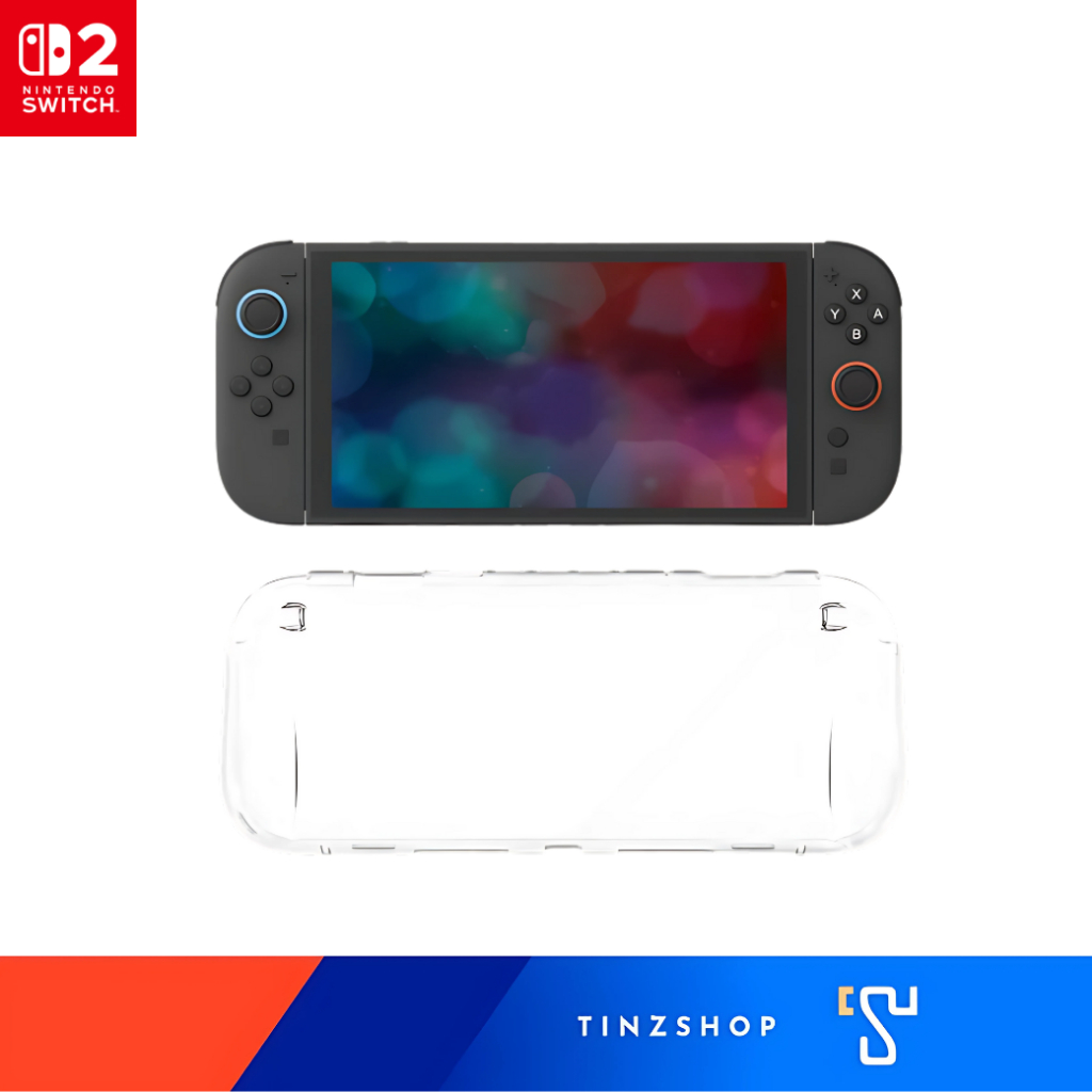 [Switch2] Geekshare Transparent Protective Case for Nintendo Switch 2 (Clear Tpu) - ยี่ห้อ Geekshare ราคา 349 บาท*ส่งฟรี