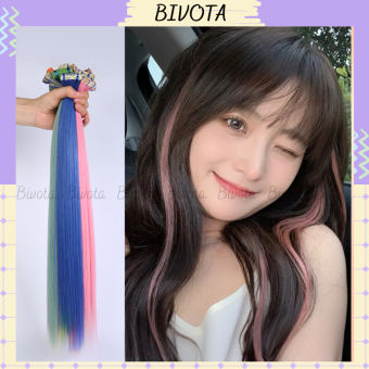 Tóc giả light Bivota tóc hightlight dán chắc chắn nhiều màu sắc cá tính CM23