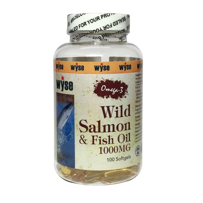 Buy Wyse Omega-3 Wild Salmon And Fish Oil 1000Mg Singapore