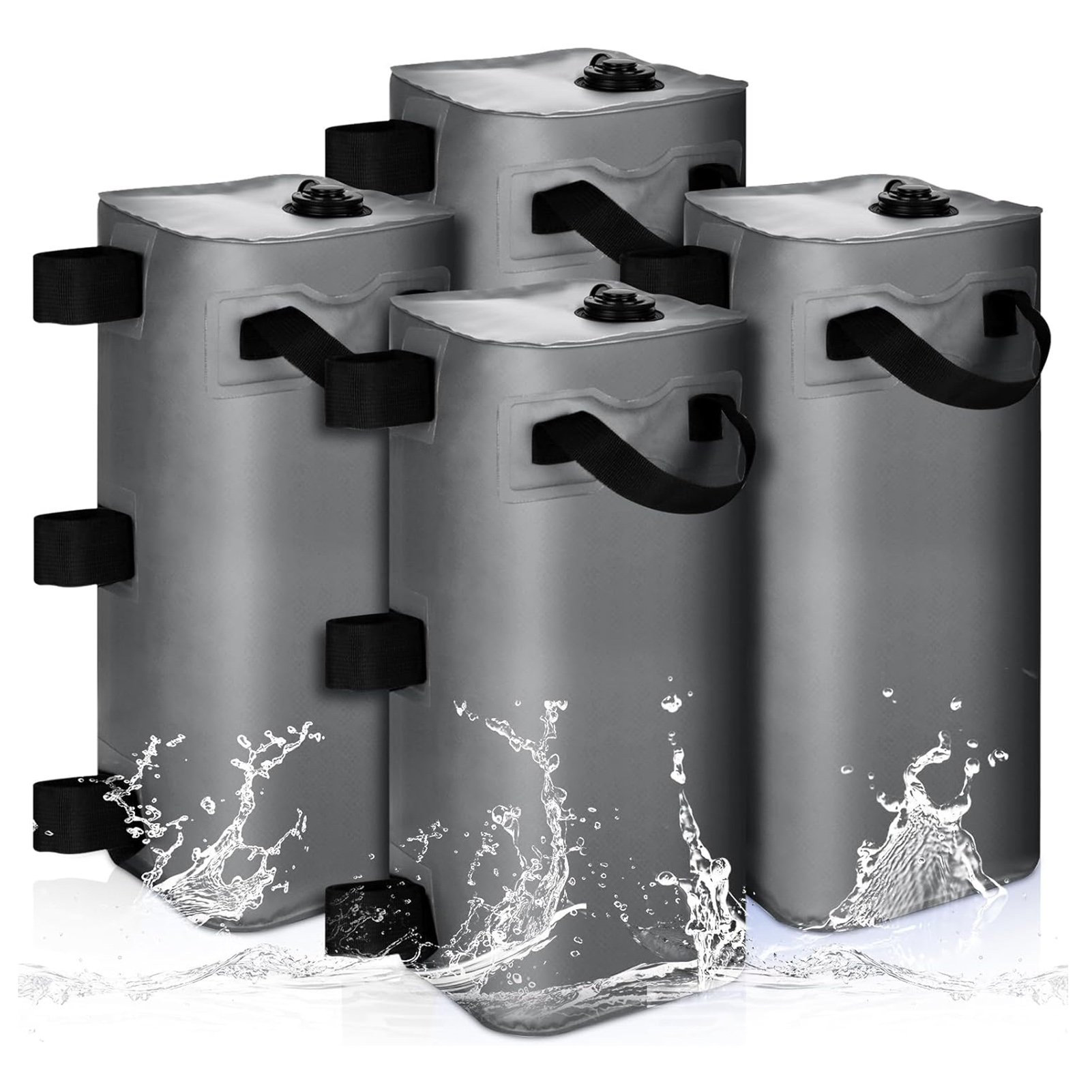 Active Waster Gazebo Weight Bags Wind-resistant Tent Weight 4pcs 25l Canopy Water Weight Bag Set for Sun Shelter Umbrella Gazebo Leg Heavy Duty Waterproof Windproof Pouch - ยี่ห้อ OEM ราคา 1,442 บาท*ส่งฟรี