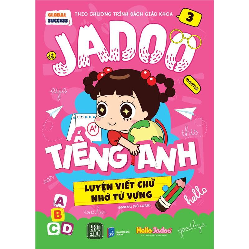 Sách - Jadoo Luyện Viết Chữ, Nhớ Từ Vựng Tiếng Anh 3