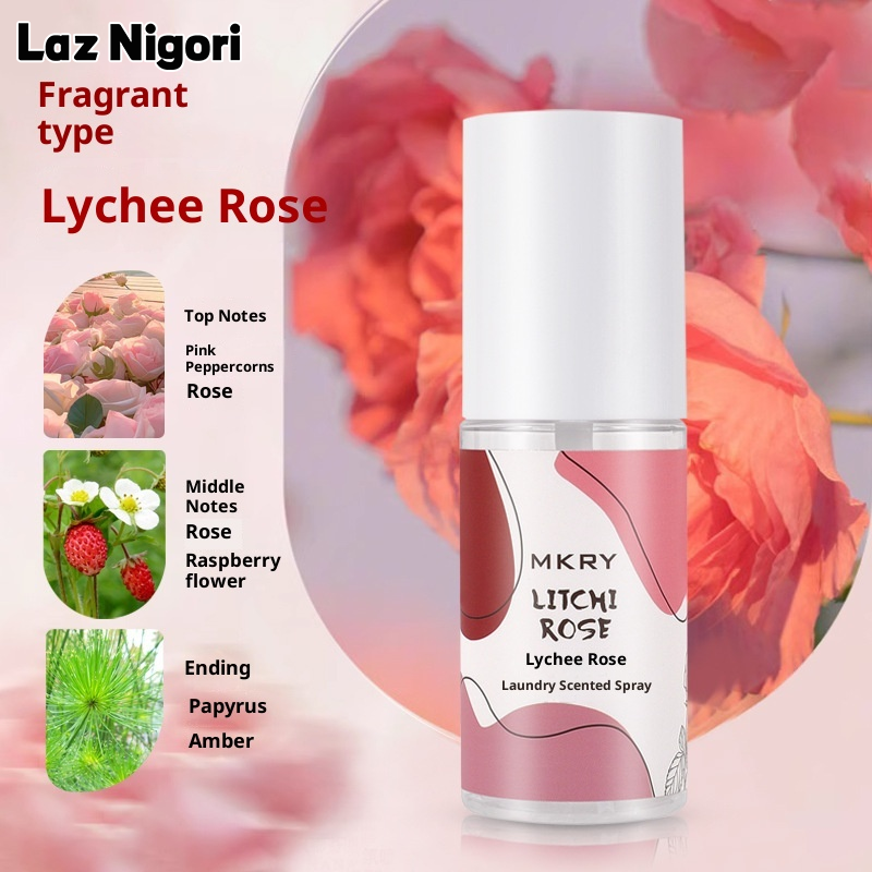LAZ nigori Rose Lychee hương thơm phun quần áo cơ thể kéo dài Hương thơm trái cây tươi hương thơm cấp nước hoa kinh nghiệm