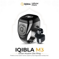 iQibla Zikr Ring M3 Smart Tasbih Digital Hitung Zikir Harian Muslim Modern Baterai Tahan Lama Cincin Zikir With Charging Dock 9 Channels for Tasbih Counting