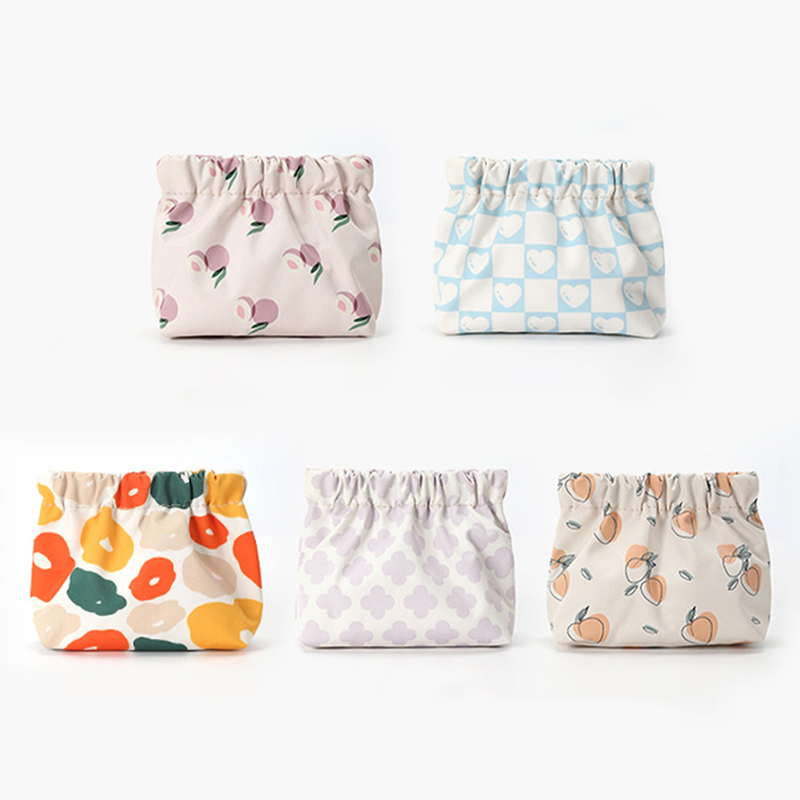 MMU Vệ Sinh Khăn Ăn Lưu Trữ Túi Phụ Nữ Tampon Túi Chủ Thẻ Tín Dụng Pouch Organizer