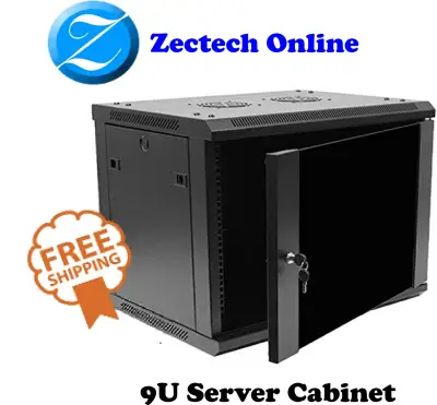 [FAST DELIVERY] 19" Wall Mount Server Cabinet 6U 9U 12U 24U 42U server rack network cabinet