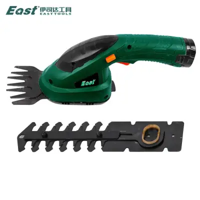East Garden Power Tools 3.6V Power Tool 2in1 Cordless Shear Hedge Trimmer Grass Trimmer ET1205C