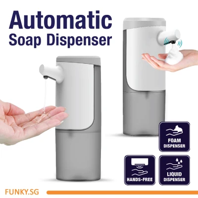 Automatic Soap Dispenser Hands Free Foam / Liquid Soap Dispenser 450ml Cleaning Dispenser
