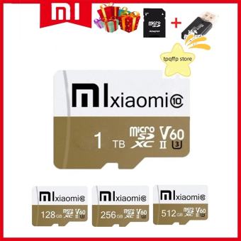 Xiaomi thẻ TF Micro Pro Class 10 thẻ nhớ SD 1TB 512GB 256GB 128GB 64GB 32GB 16GB 1TB 2TB với bộ chuyển đổi và Đầu đọc thẻ