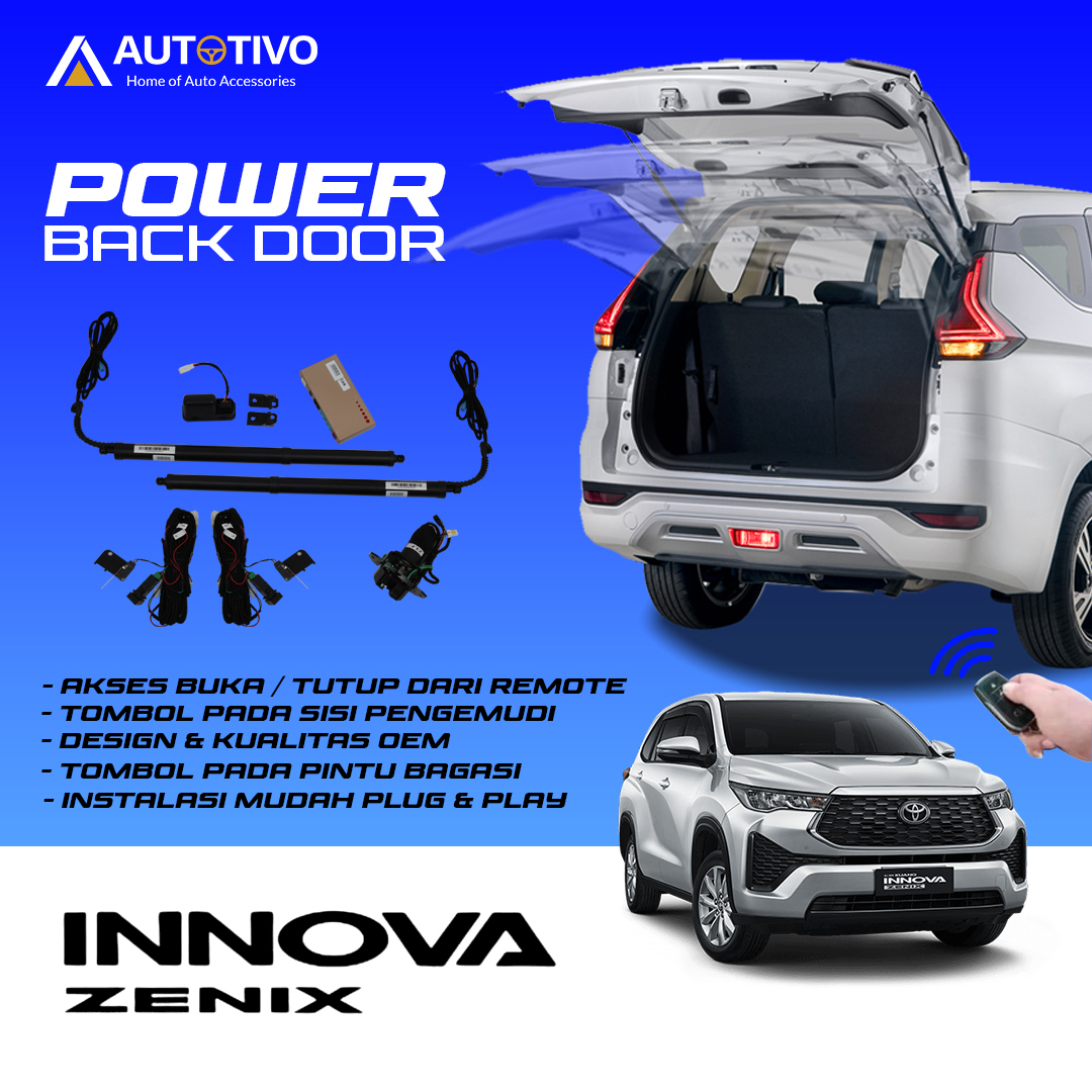 JSL Power Back Door Innova Zenix Premium Automatic Tailgate Giá 630,000 Đồng*Miễn phí vận chuyển
