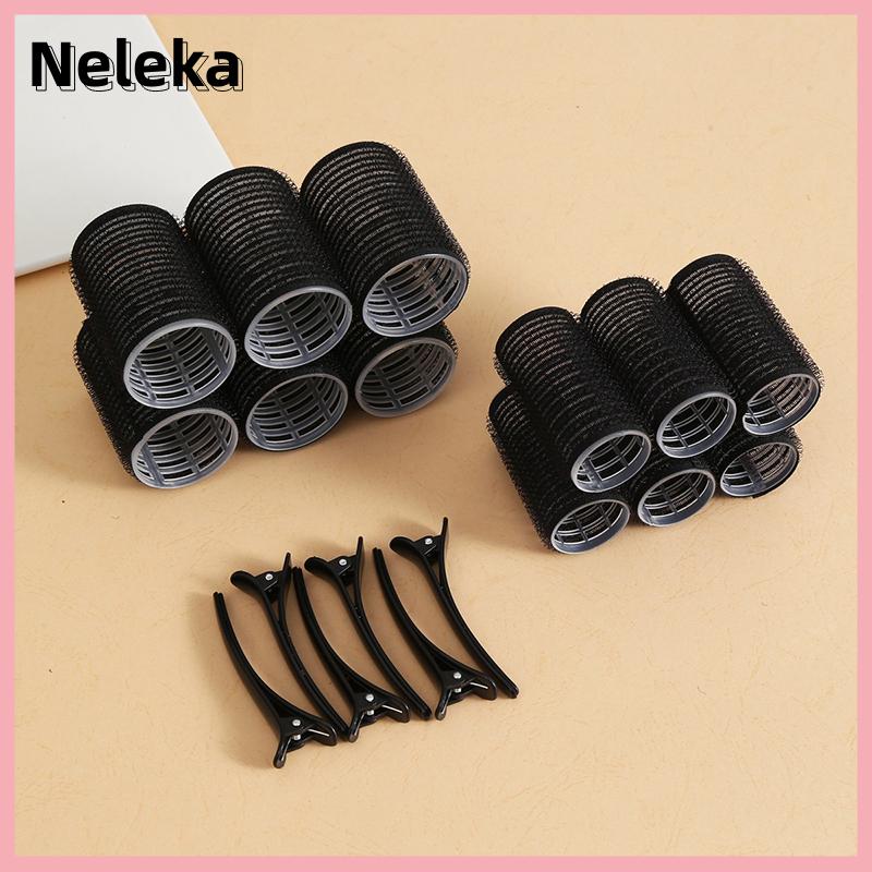 【Neleka】💖【HOT SALE】🎈🎈 24 cái bộ Tự Grip Tóc Con Lăn Không Có Nhiệt Tóc Clip Dụng Cụ Uốn Heatless Curls Tóc Bangs Khối Lượng Tự Dính Móc Tự Làm Công Cụ Tạo Kiểu - 6